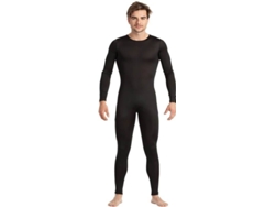Disfraz de Hombre CAR&GUS Ropa interior Spandex Negra (Poliéster - Tam: XL)