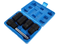 Kit Extractor De Tuercas De Rueda, Extractor De Tornillos Dañados, Pernos, Llaves De Vaso, Sujetadores Atascados.