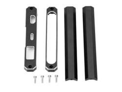 Soporte Para Transmisor De Coche Rc En Aleación De Aluminio Para Flysky Fs-nb4 Noble Black
