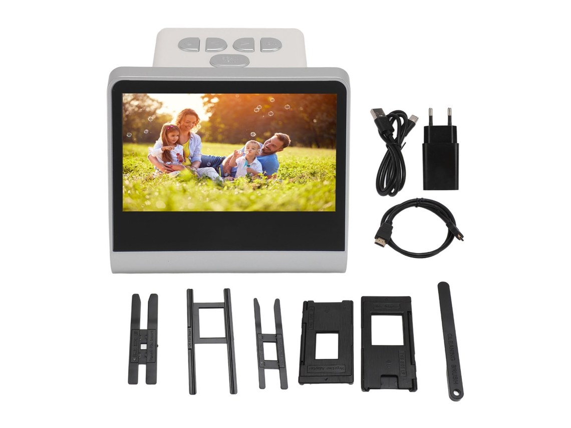 Escáner de película con pantalla LCD de 5 pulgadas y 22 MP