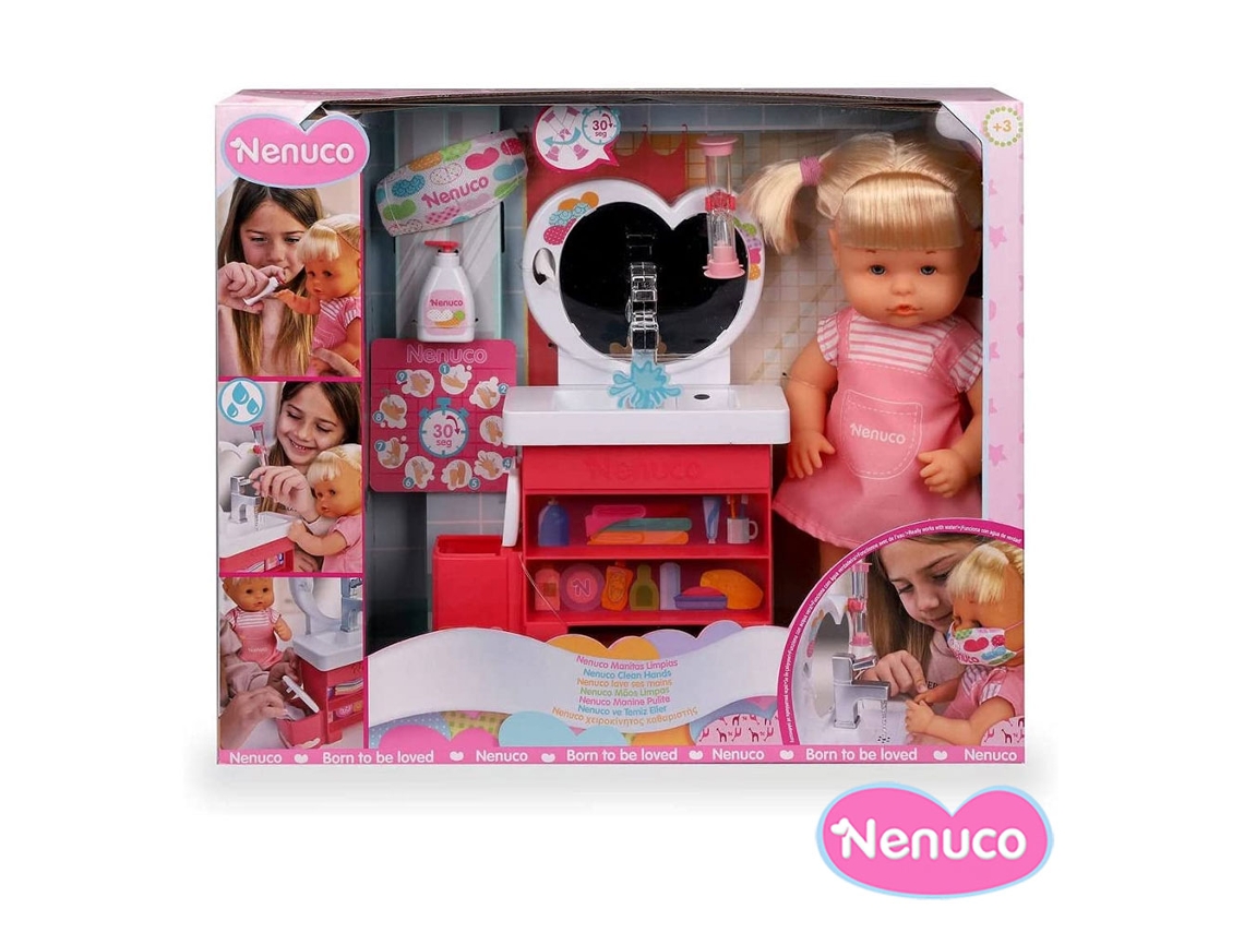 Bebé de Jugar FAMOSA Nenuco Nos Lavamos las Manos (Edad Mínima: 3 años)