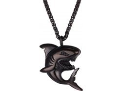 Collar Con Colgante De Tiburón, Pez Y Delfín Para Hombres Y Niños En Acero Inoxidable Nhg