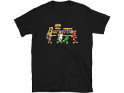 Arcade Burger Time Videojuego Juego Retro Vintage 80s Consola De Juegos Cocinero Cocina 8 Bits Gamer Camiseta Camiseta Artesanía De Alta Resistencia