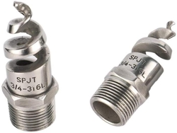 Boquilla De Chorro Espiral Acero Inoxidable 316l Con Rosca Macho Acero Inoxidable
