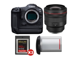 Canon Eos R3 + Rf 85mm F/1.2 L Usm + 3 Sandisk 512gb Extreme Pro Cfexpress Type B + Canon Lp-e19 + Ebook “20 Consejos Para Fotos Que Impactan”
