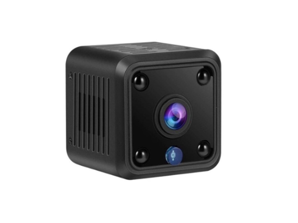 Mini cámara inalámbrica de vídeo para niñera, cámara de seguridad con visión nocturna y detección de movimiento, batería integrada, Monitor de aplicación YEMAESRE