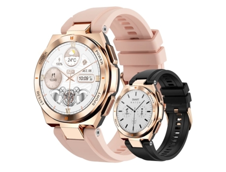 Smartwatch Nx17 Android e Ios-Ouro Rosa