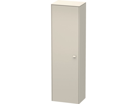 Armario alto DURAVIT Brioso 177,0x52,0x36,0 cm 1 puerta abatible a la izquierda 1 estante de madera 3 estantes de cristal