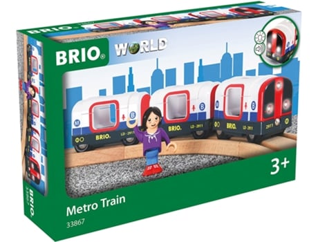 Jogo de Mesa BRIO Subway - Sound And Light (3 Anos)