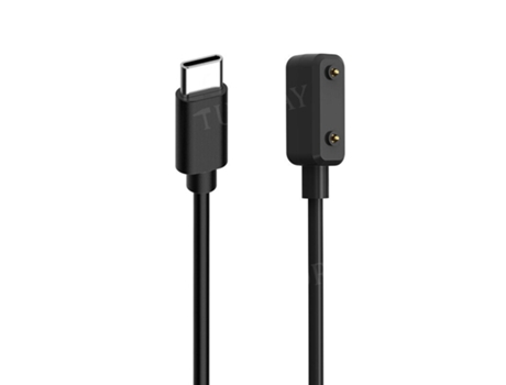 Cargador Para Samsung Galaxy Fit 3 (Sm-R390) Reloj Cable De Carga Magnético Negro VENISYMLIS