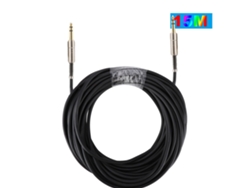 Cable de audio LAXISCREED de 15 m, 6,35 mm, macho a macho
