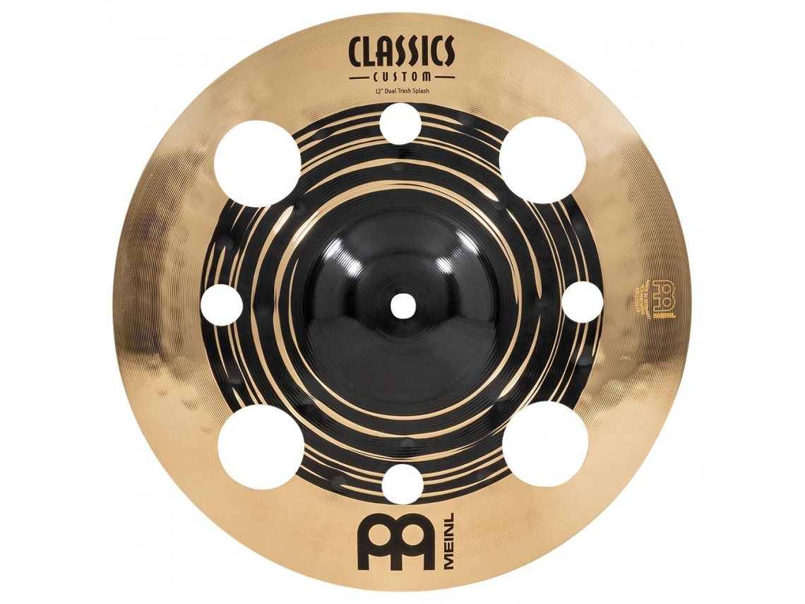 MEINL prato trash splash classics custom dual 12
