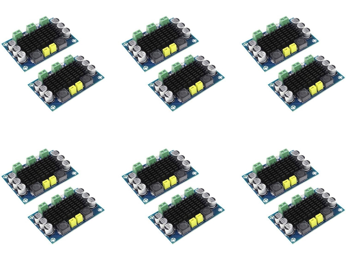 12 Unidades De Placa Amplificadora De Audio Xh M542 De 100 W, Cc 12 V 26 V, Tpa3116d2