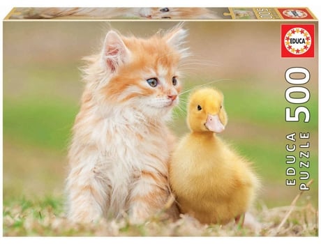 Puzzle EDUCA 500 Amigos Adorables (Edad Mínima: 12 Años - 500 Piezas)