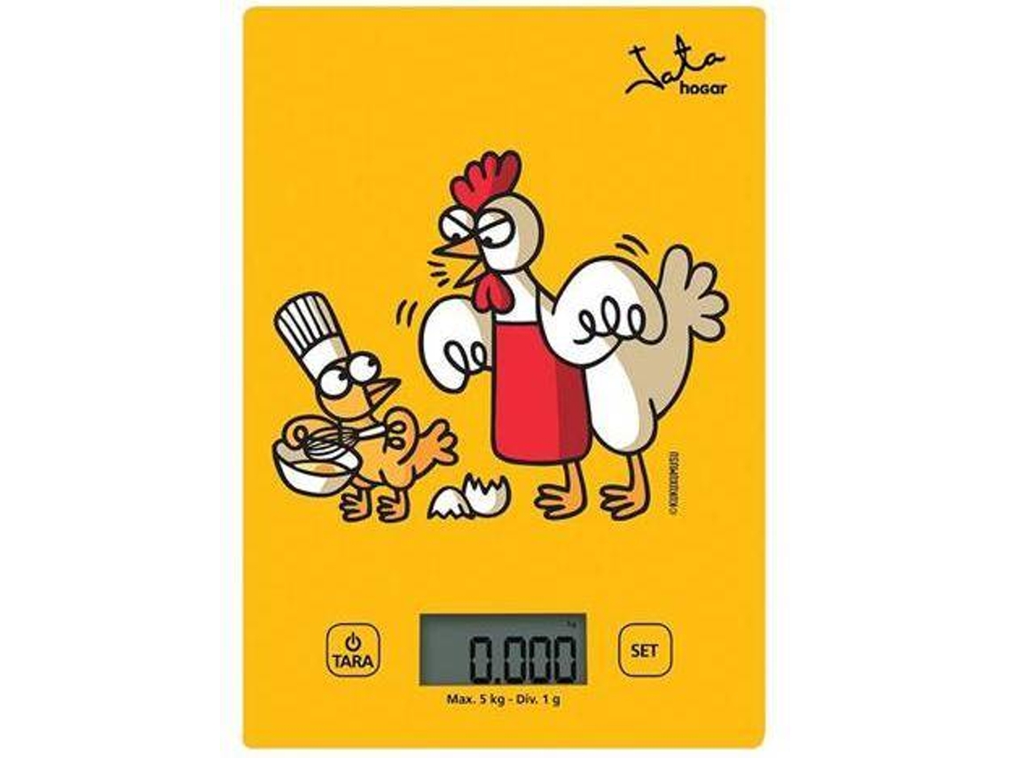 Báscula de Cocina JATA 731K (Capacidad: 5Kg)