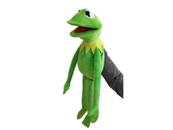 Marioneta De Mano De Rana De Peluche De 60 Cm, Juguete Interactivo, Regalo Para Niños.