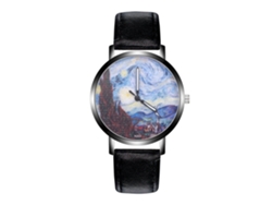 Reloj De Pulsera Zhoulianfa Quartz Casual Fashion Para Mujer Y Hombre - Negro