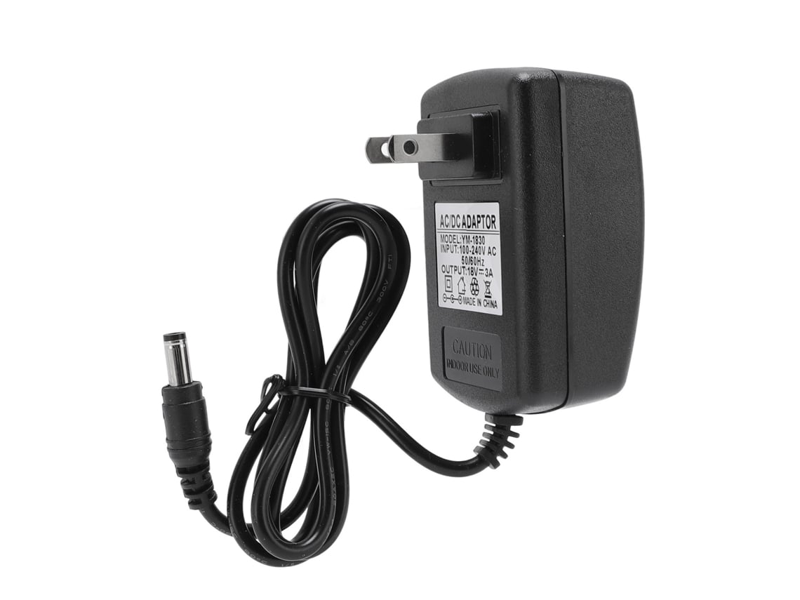 Adaptador De Corriente Para Altavoces De 18 V, 3 A Y 54 W Con Enchufe Estadounidense (5,5 X 2,5 Mm) Para Consolas De Juegos Led.