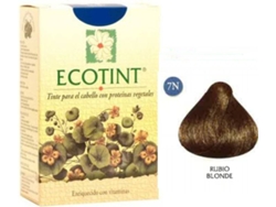 Tinte de Cabello ECOTINT Rubio 7N (130 ml)