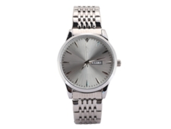 Reloj De Pulsera Hombre Estilo Simple Calendario Doble Impermeable Cuarzo Fashion