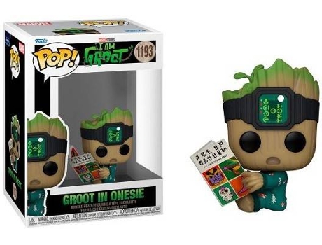 Figura FUNKO POP Marvel: I Am Groot - Groot With Book