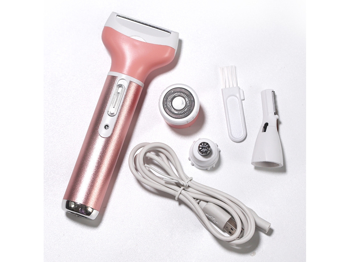 Depiladora Multifuncional  para Depilação de Corpo Inteiro USB Recarregável
