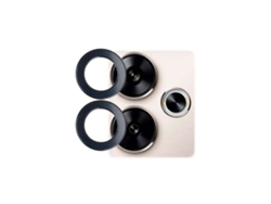 Protector Cámara Metalizado Negro Para Xiaomi Poco F6 5g