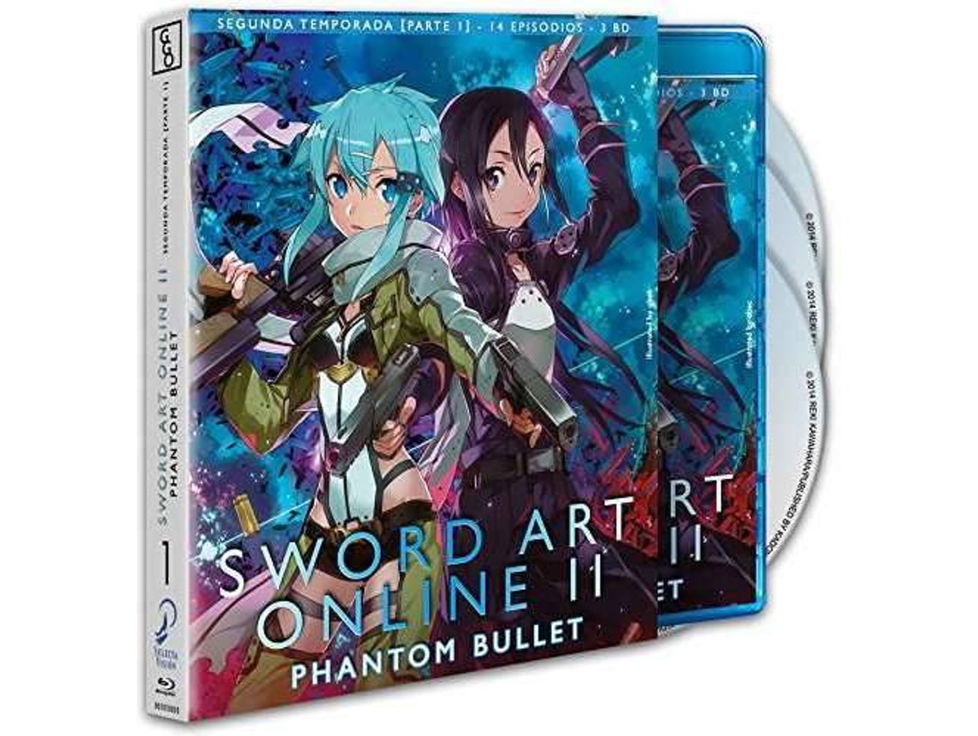 Blu-Ray Sword Art Online Ii - Temporada 2. Parte 1.