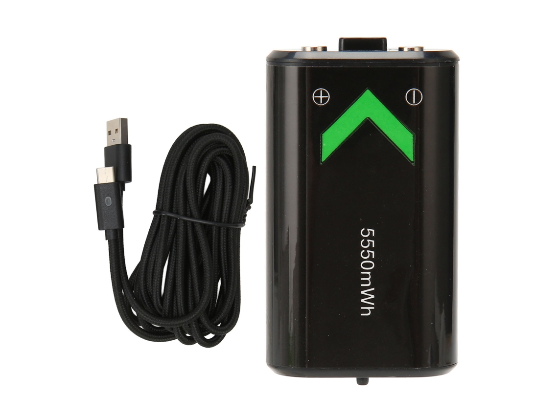 Batería Recargable De 5550 Mah Para Mandos De Xbox One Y Xbox Series Con Cable Usb-c De 3 M.