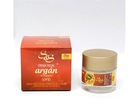 Crema Facial LABORATORIO SYS Argán Spf 10 (50 ml)