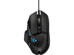 Ratón Gaming LOGITECH G502 Hero (16000 dpi - Negro)
