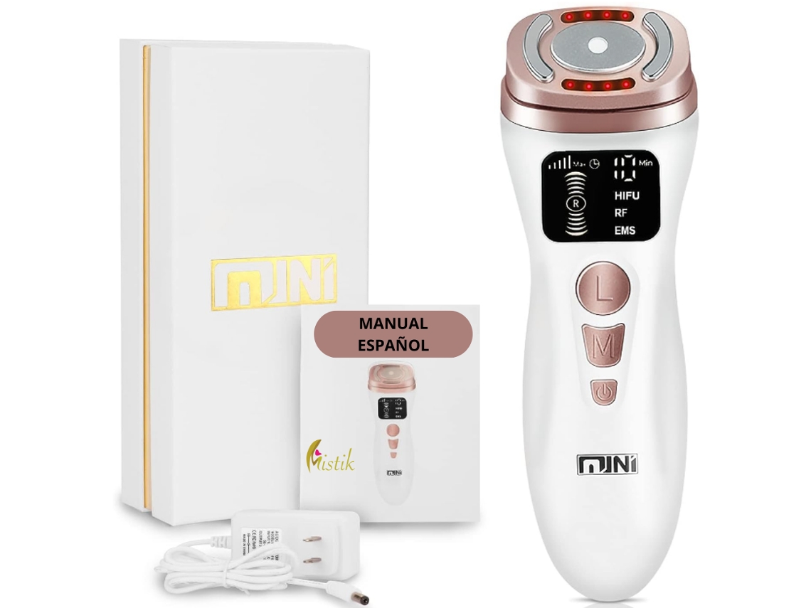 Aparelho de Beleza MDUG com tela, remoção de rugas, massagem ultrassônica, antienvelhecimento
