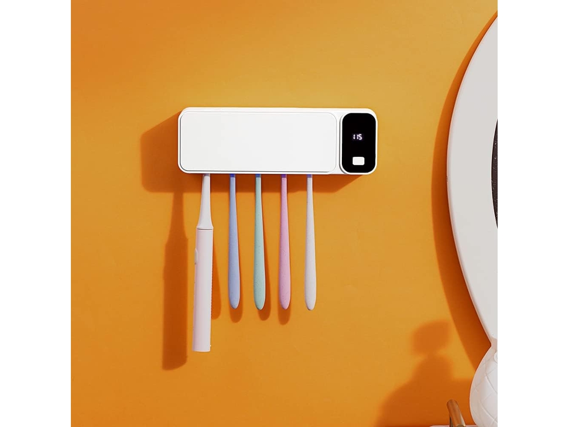 Sterilizador Uv 1200mah Usb Para Cepillo Dental Eléctrico, Con Tapa