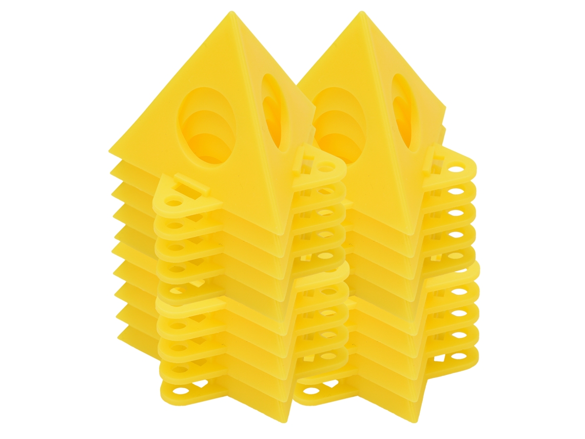 20 Mini Soportes Apilables Para Cuadros En Forma De Cono, Ideales Para Lienzos, Puertas De Armarios Y Trabajos De Carpintería.