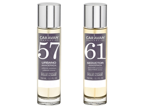 Set de 2 perfumes hombre Nº61 y Nº57 CARAVAN