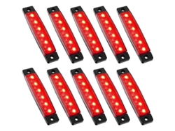 10 Peças De Luzes Led Para Exteriores De Carros Impermeáveis 12v Para Caminhões Offroad Motocicletas Snowmobile
