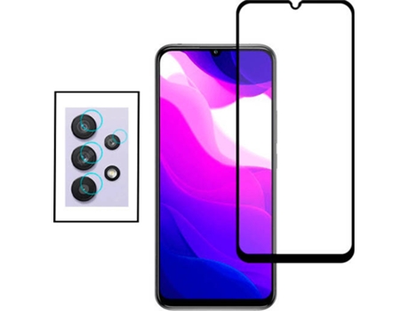Kit Protector de Cámara Trasera Samsung Galaxy A32 5G PHONECARE y Cristal Templado 5D Full Cover