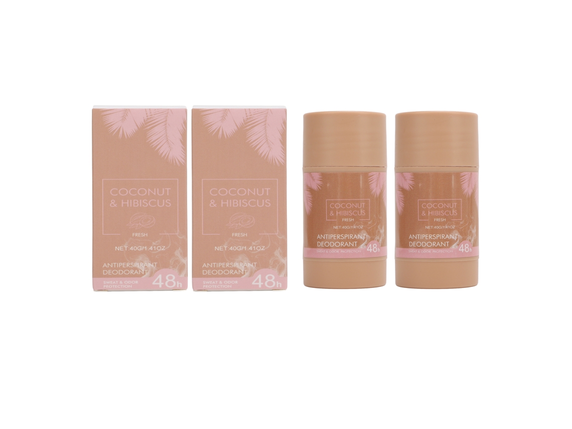 Crema Desodorante Para Axilas 2pcs 40g Eliminador De Olor Reductor De Sudor Larga Duración