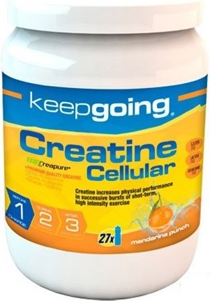 Keepgoing Creatine Cellular mandarina 800 suplemento alimentar con y minerales gr