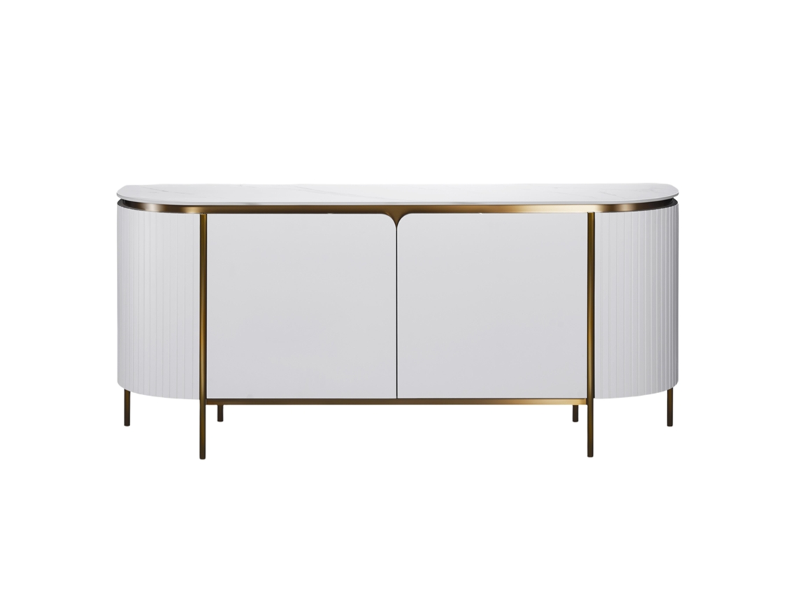 Aparador FURNLUX Premium Stilig (Blanco, Madera Contrachapada - 180X40X90 Cm)