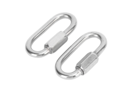 Rifles De Bloqueo En Forma De D De Acero Inoxidable Con Tornillo Hexagonal De 6 Mm Para Escalada
