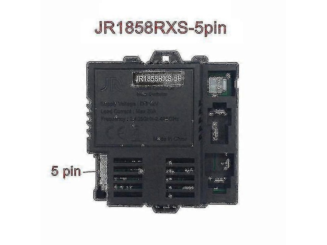 Receptor De Control Remoto Bluetooth Jr-rx-12v Para Coches Eléctricos Infantiles, Compatible Con Jr1958rx/1858rx/1738rx