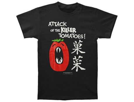 Camiseta ROCKINSTONE Attack Of The Killer Tomatoes Tomates Japoneses (XL)