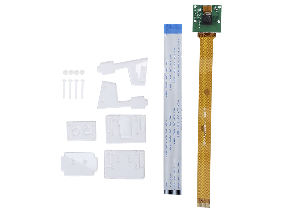 Kit De Cámara Raspberry Pi 3 Con Soporte De Montaje Y Cable De 15 Cm Para Zero 1.3/zero W