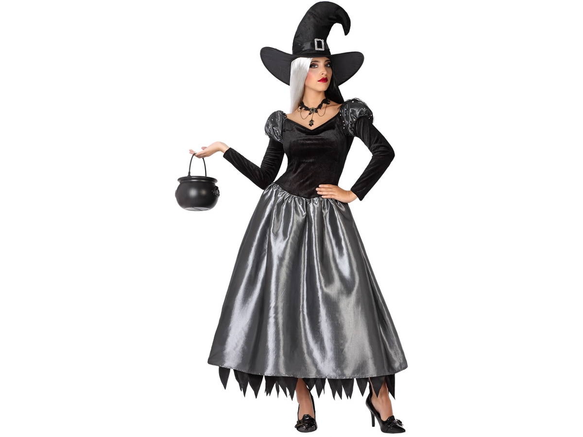 Disfraz de Mujer DISFRAZZES Bruja Elegante (Talla: M/L)