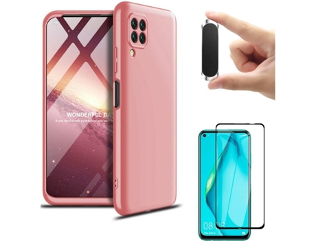 Carcasa, Protector y Soporte Huawei P40 Lite Slim armor 360º Rosa
