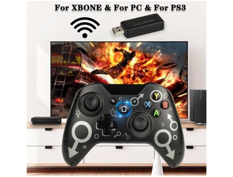 Mando inalámbrico YIZHOOD Enterprises de 2,4 Ghz para Xbox One Xbox 1 Series S/X Ps3 y Pc. con adaptador de vibración de motor dual YIZHOOD