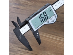 Calibrador Electrónico Digital De 0-150 Mm, Resistente Al Agua Ip54, Con Gran Pantalla De Plástico Para Medir Antigüedades.