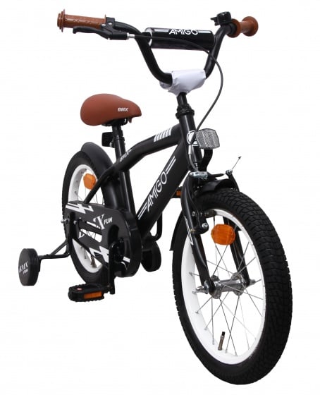 Amigo Bmx Fun bicicleta infantil 121416 pulgadas para niños de 3 6 años con freno v montaña timbre y ruedas