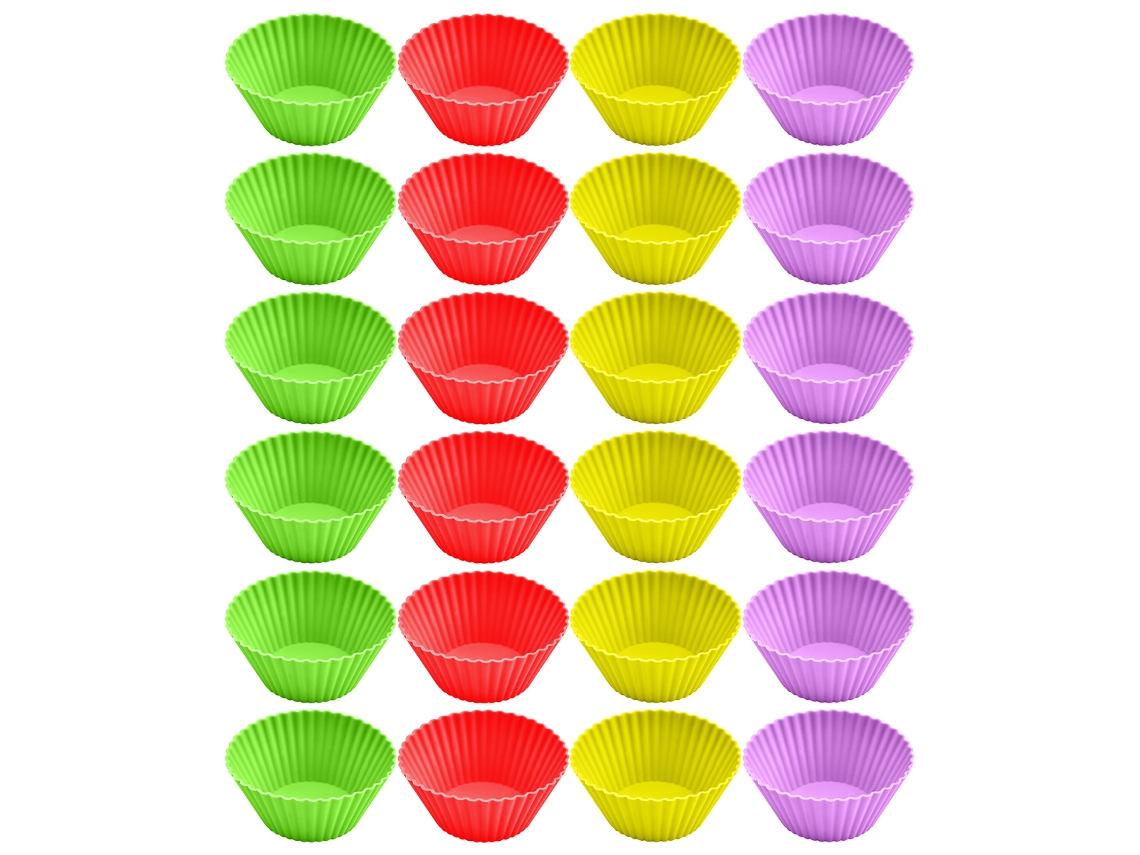 Espátula de silicona pequeña y larga de doble punta para gelatina, pasteles, cremas y maquillaje (3 unidades rojas)